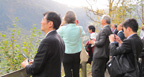 Visit of the avalanche barrier of Taconnaz